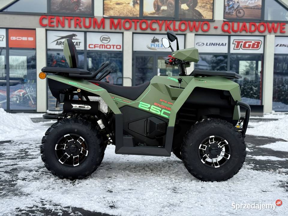 QUAD ASIX CYBER 250CC HOMOLOGACJA T3B CVT EFI