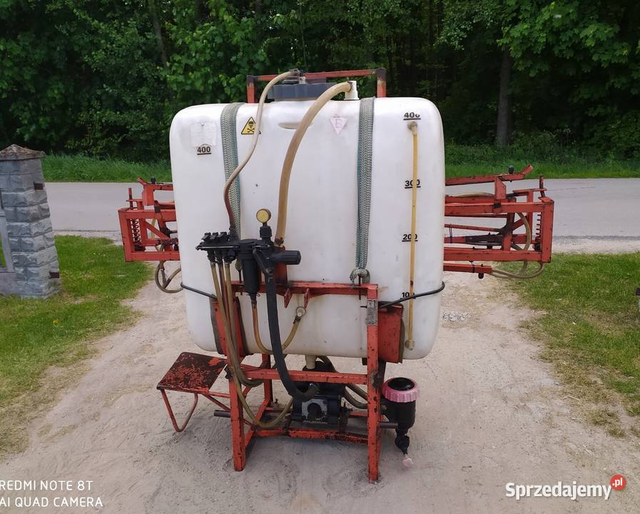 Opryskiwacz 400l Tanio kompletny nie klejony nieuszkodzony