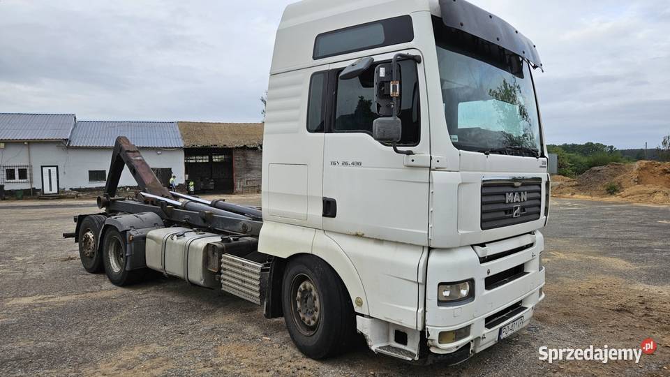 MAN TGA 26430 Hakowiec Meiller manualna zachodniopomorskie Ciesław