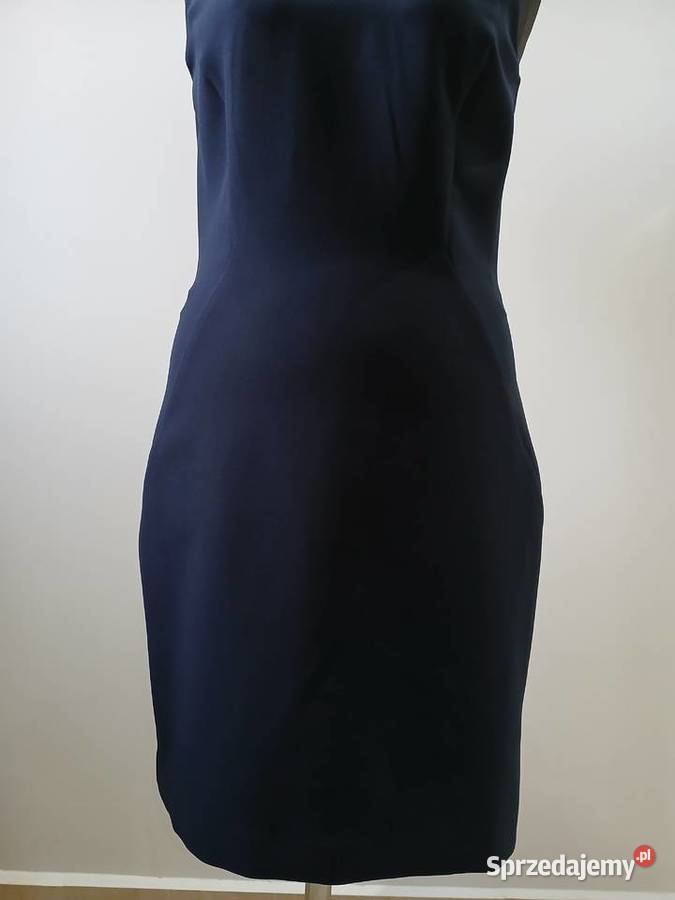 Elegancka granatowa sukienka rozmiar s HM Kielce