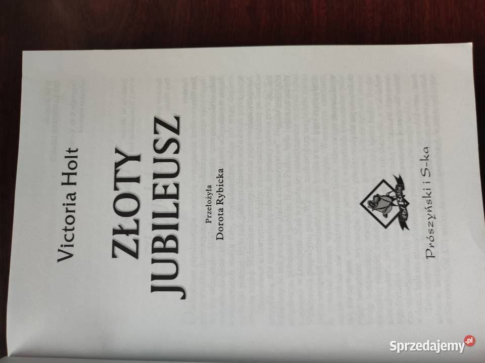 Złoty jubileusz Holt Victoria Książki i Podręczniki