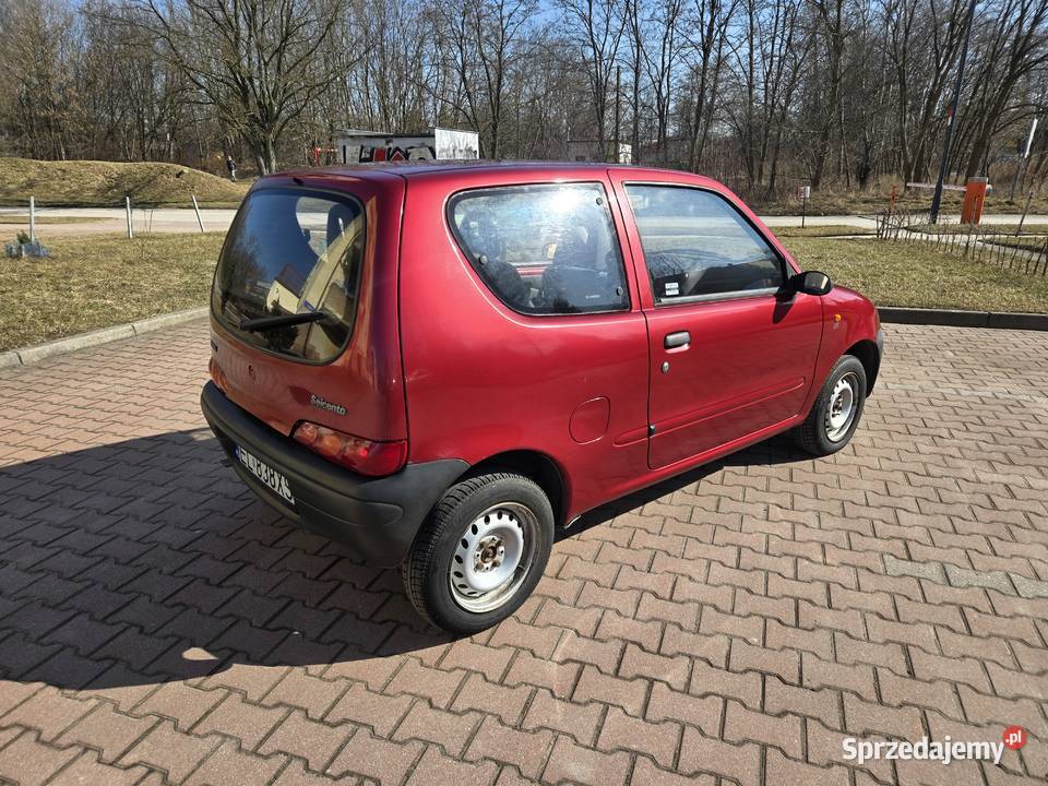 Fiat seicento 900 benzyna 2002 63 łódzkie