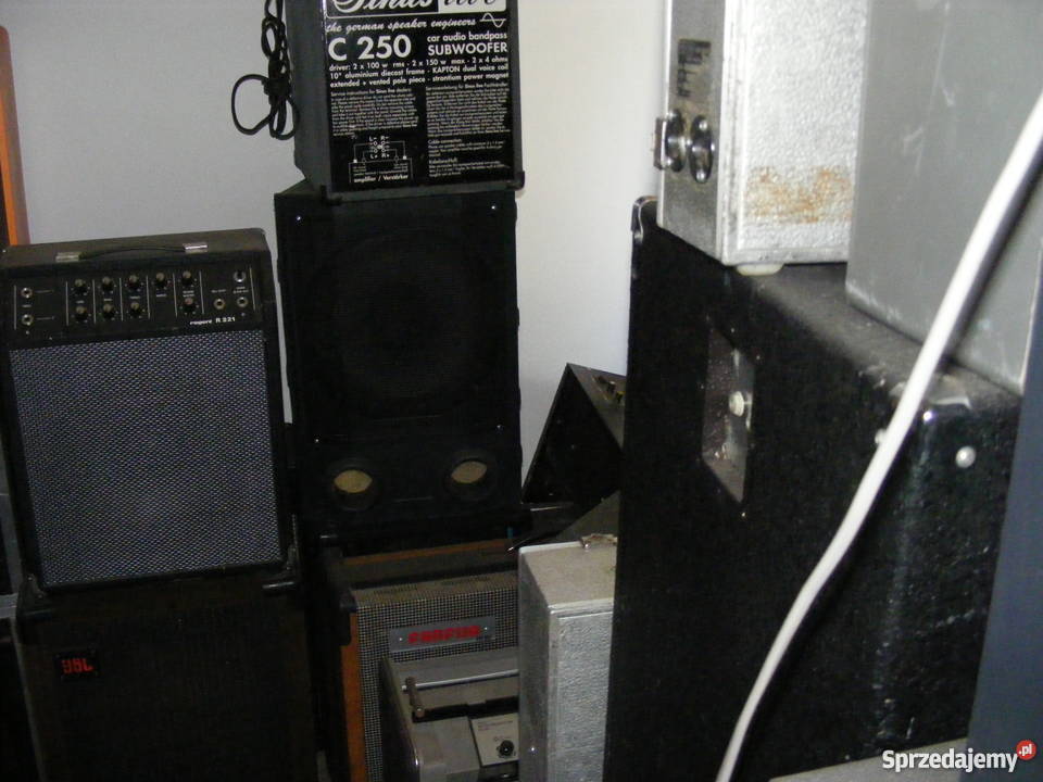 SPRZEDAM KOLUMNY ESTRADOWE DOMOWE MIKSERY WZMAKI Biała