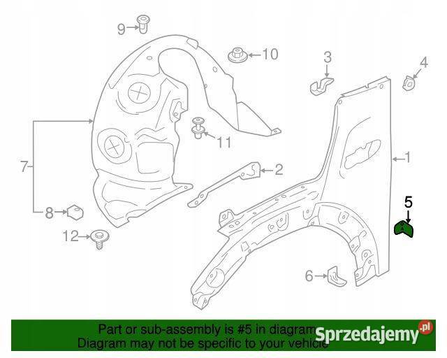 MINI COOPER F54 F55 F56 F57 F60 UCHWYT WSPORNIK Pleszew sprzedam