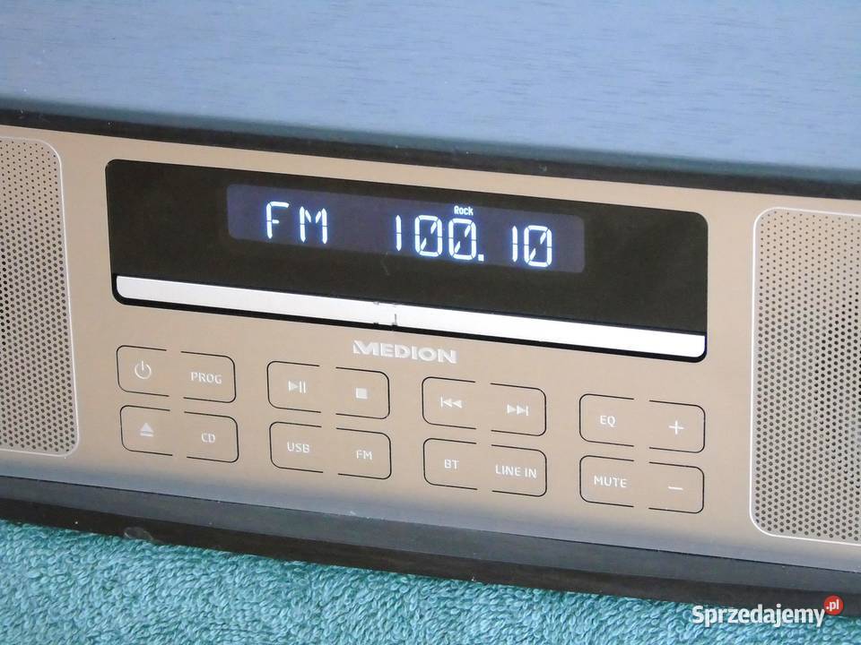 Zestaw audio Medion BT USB mp3 radio RDS AUX Wieże i miniwieże podkarpackie Jasło