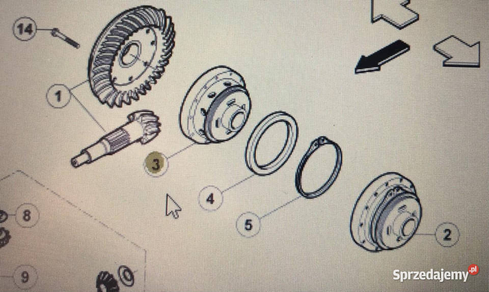 77 0001 197 6Claas Celtisobudowa mechanizmu