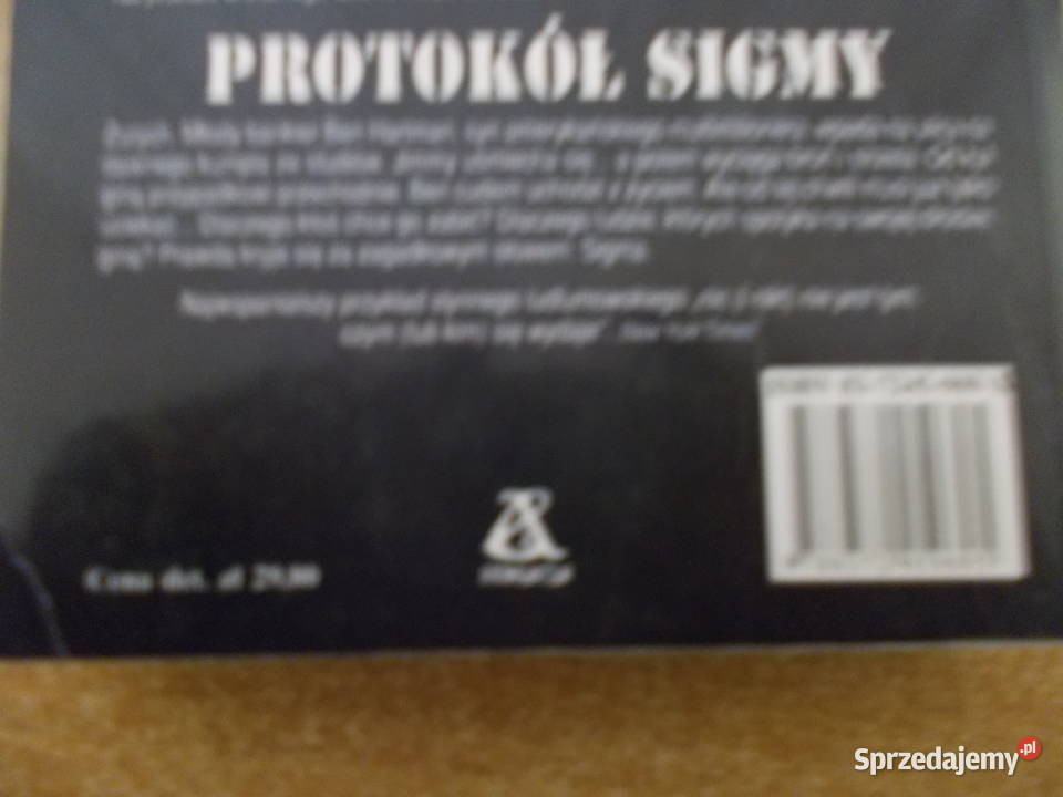 Robert Ludlum Protokół Sigmy Głubczyce