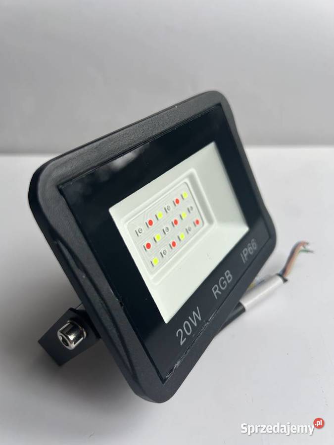 Reflektor RGB 20W pilot Sochaczew sprzedam