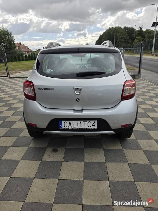 Dacia Sandero Stepway zarejestrowana opłacona Ciechocinek