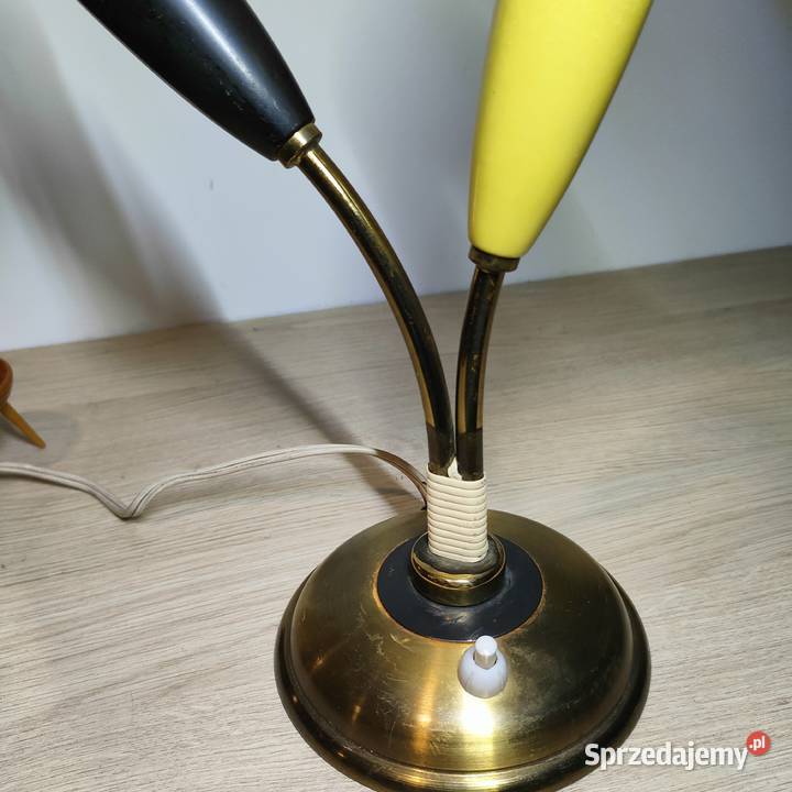 Lampa Stilnovo Rockabilly vintagespace age lata wielkopolskie Kalisz