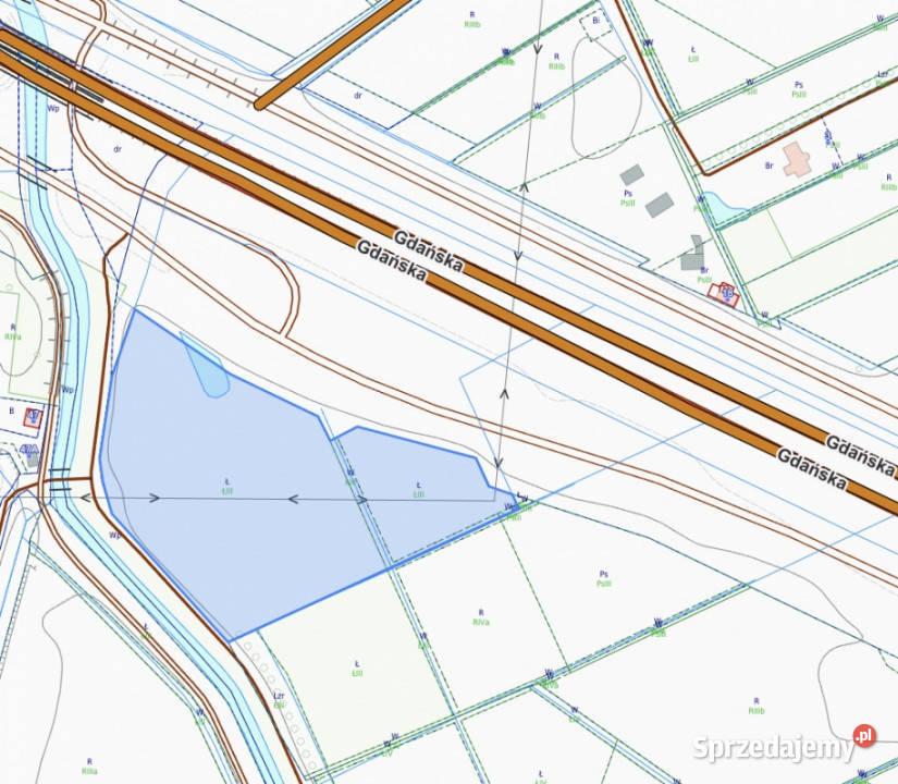 25 ha S7 teren inwestycyjny magazynowy 10 min pomorskie Cedry Małe