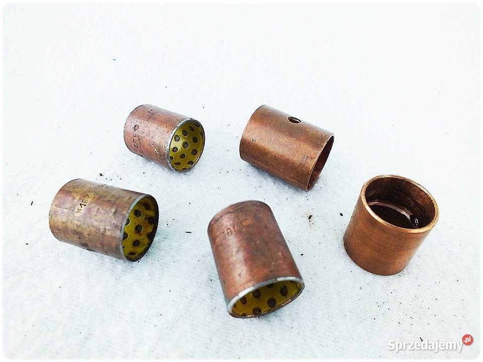 Tulejki mosiężne sworznia zwrotnicy Żuk Lublin 5 Żary