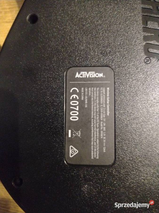 Gitara power hero kontroler do konsoli 4 Zamość
