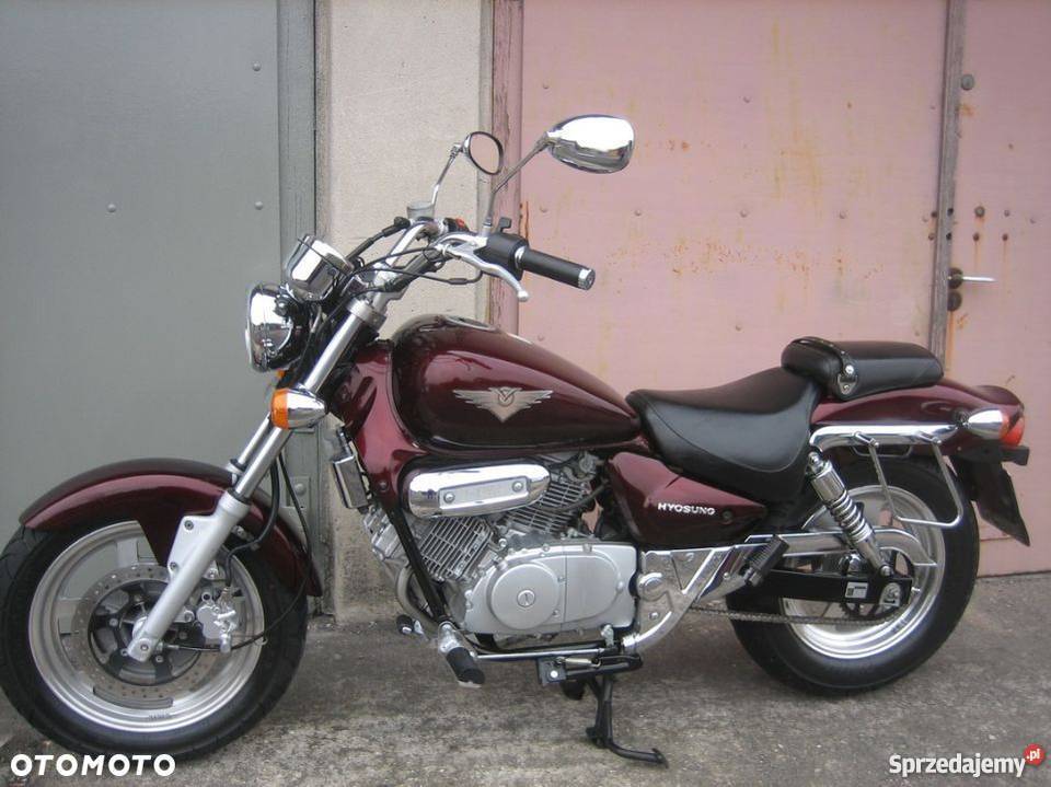 Hyosung GV Aquila 125 2004 r kat B duży chopper Hyosung