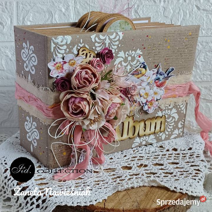 ALBUM foto scrapbooking prezent Mszana Dolna
