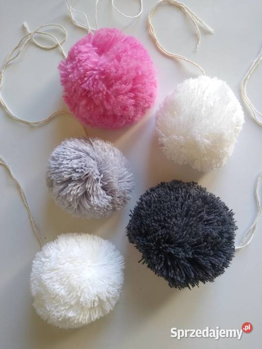 Pompon Pompony Zestaw 5 sztuk pomorskie Gdańsk