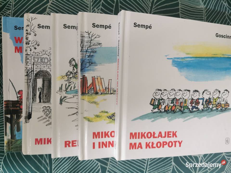 MIKOŁAJEK seria książek 5 sztuk Książki dla dzieci Gdańsk sprzedam