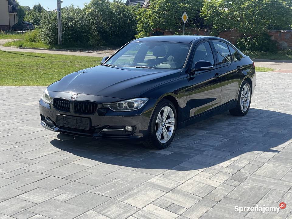 BMW SERIA 3 F30 20d 2015 SPORTLINE DUŻA NAVI manualna Grajewo sprzedam