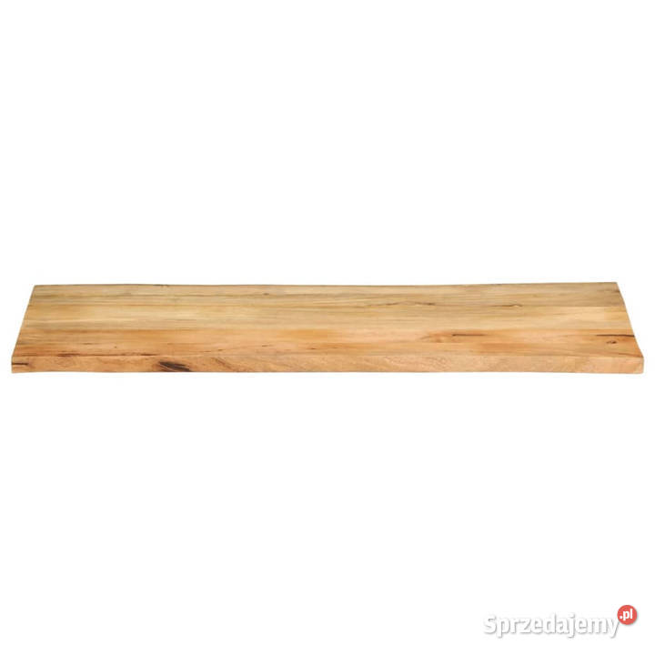 Blat stołu 140x60x38 naturalna krawędź lite Warszawa