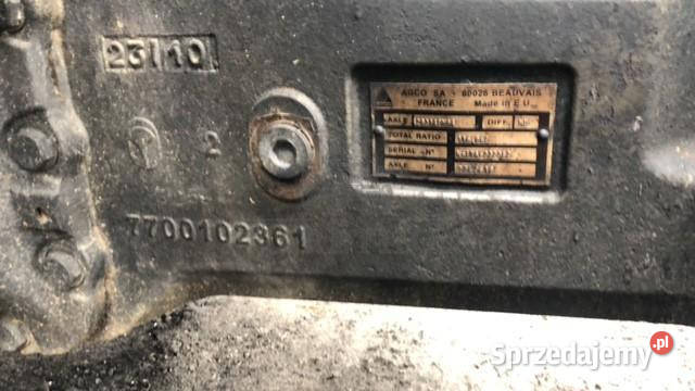 Massey Ferguson 8650 CZĘŚCI Oś Przednia Jastrzębniki sprzedam