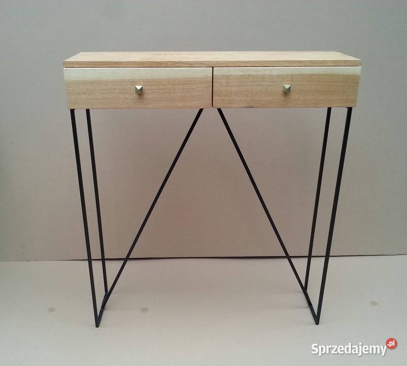 Konsola dębowa loft Konsole Radomsko