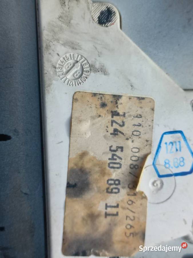 MERCEDES W124 23CE Z ABS ASD 333333 osobowe Sawin
