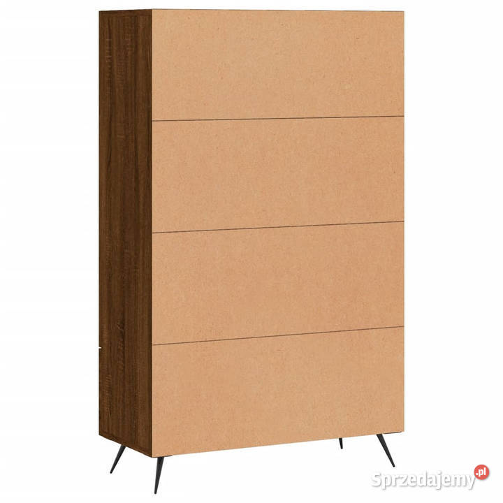Wysoka szafka brązowy dąb 695x31x115 WM828211 Warszawa