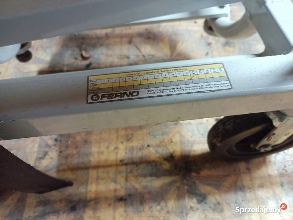 Fotel krzesło kardiologiczne FERNO Wyposażenie wnętrza śląskie Bielsko-Biała