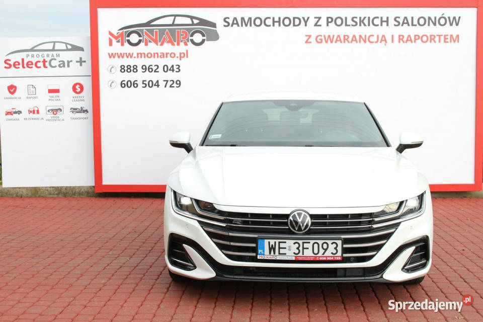 Volkswagen Arteon RLINE Shooting Brake Salon komputer pokładowy Włocławek