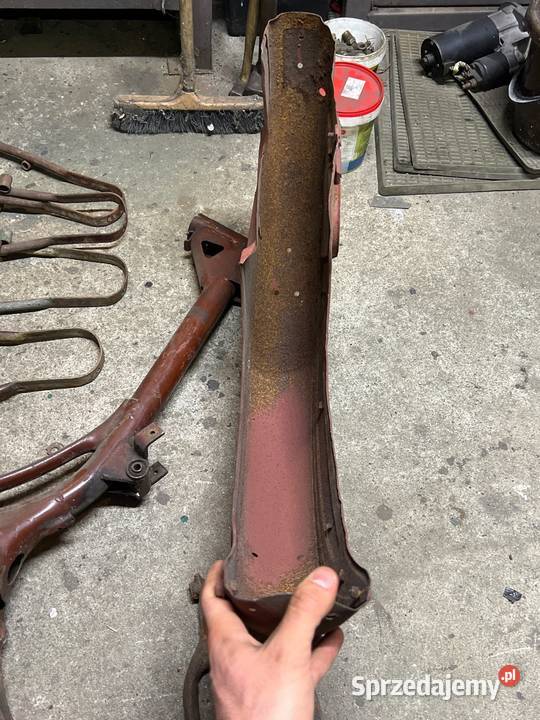 Części całość Simson sr2 rama wahacz stopka