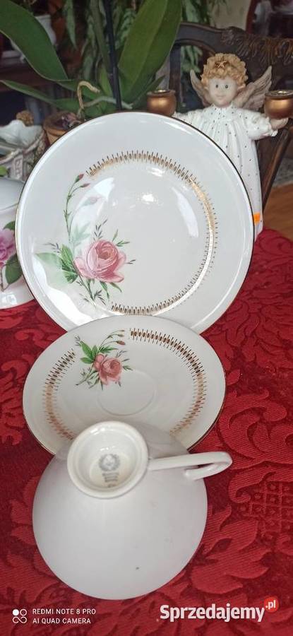 Filiżanka z talerzykiem deserowym Syg Winterling Gdańsk