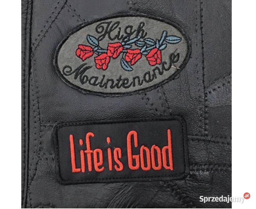 Kamizelka motocyklowa skórzana damskaróżne Mysłowice