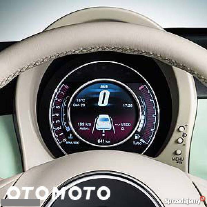 Fiat 500 zielony 69KM dolnośląskie Legnica