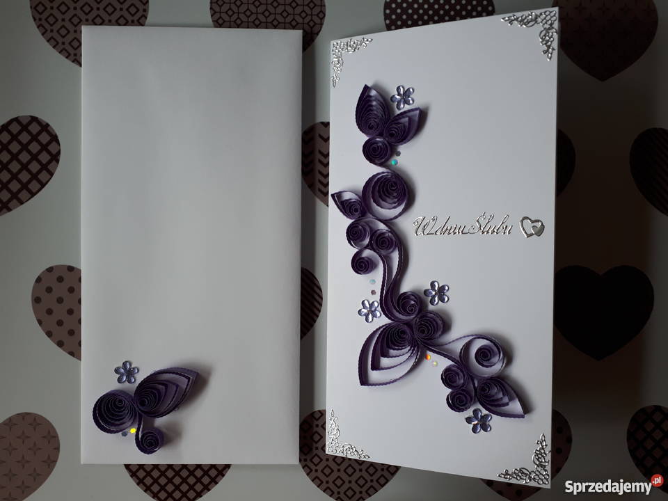 Ręcznie robione kartki okolicznościowe