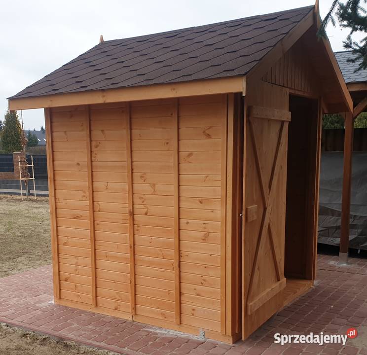 Domek ogrodowy narzędziowy drewniany Zimnowoda sprzedam