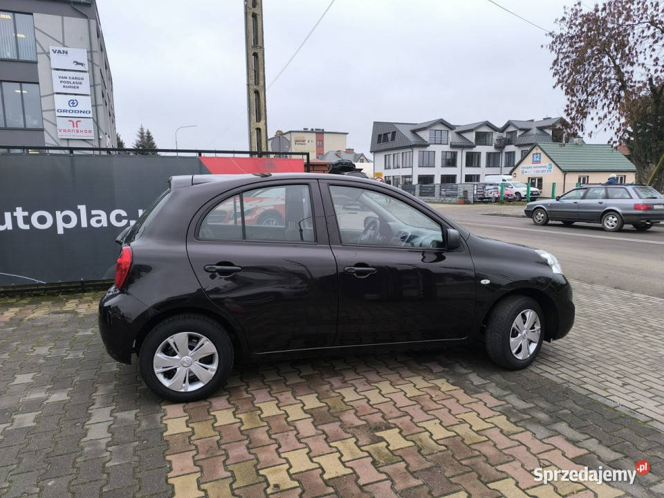 Nissan Micra 12i 80 GAZ LPG Klimatyzacja Salon elektrochrom. lusterko wst. Łuków