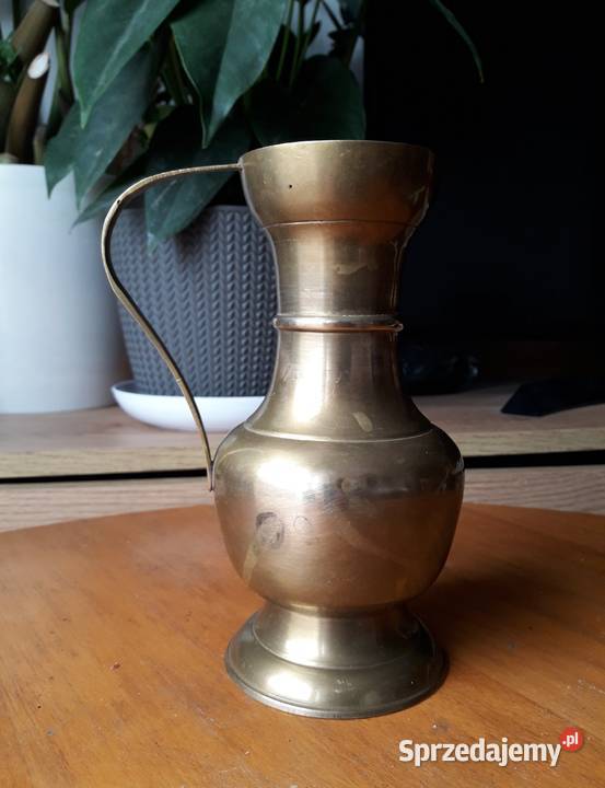 Stary dzbanek mosiądz Vintage Gdynia