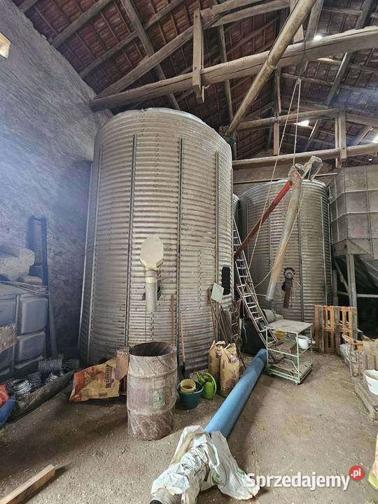Silos zbożowy 45 ton marki Priv w Ocynku Gruba Turów sprzedam