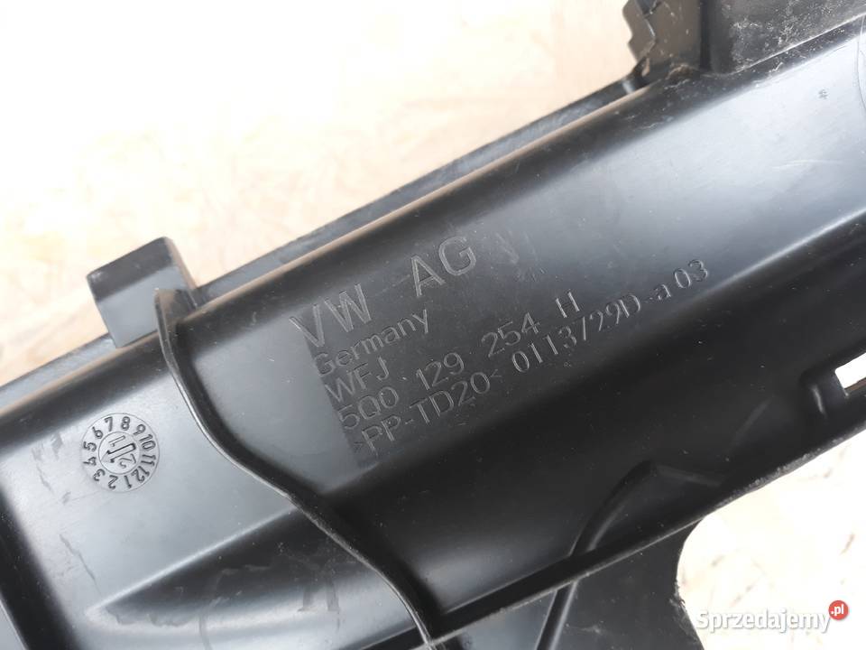 VW KIEROWNICA KANAŁ POWIETRZA 5Q0129254H Międzychód