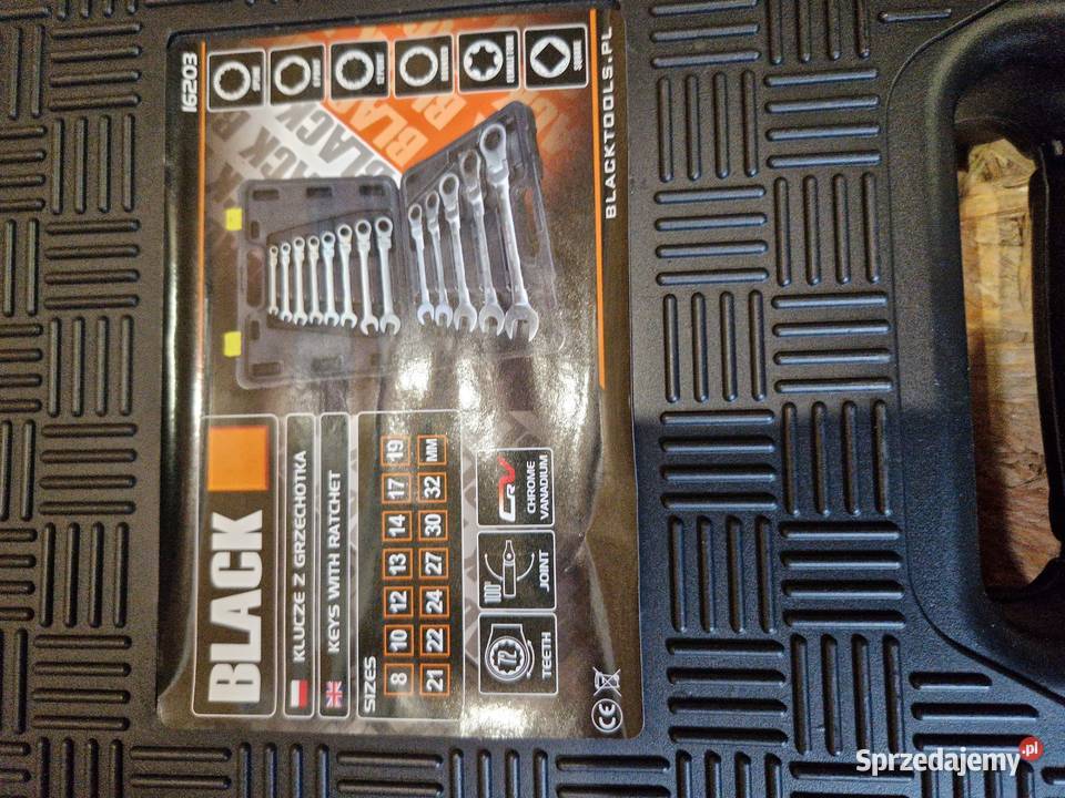 ZESTAW KLUCZE PŁASKO OCZKOWE GRZECHOTKA ŁAMANE Głogowa