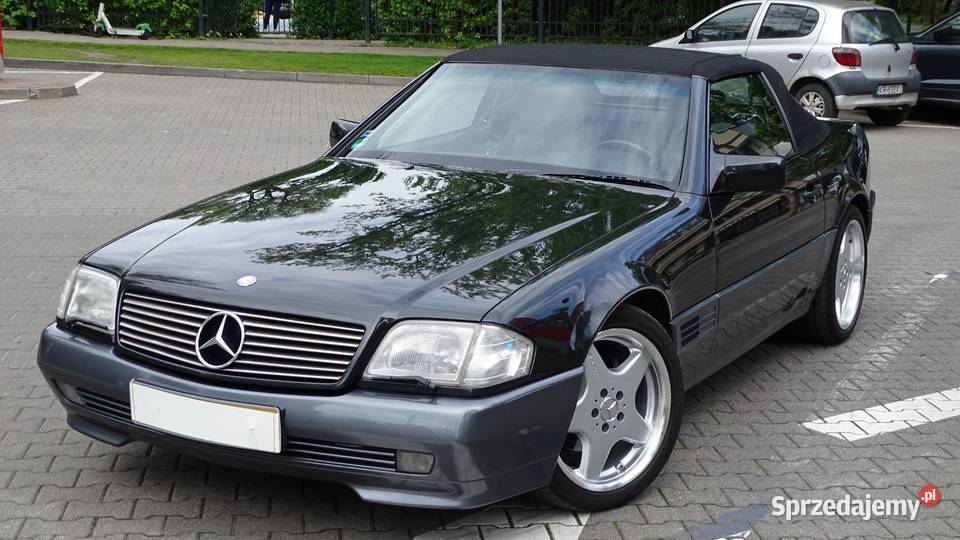 Ciekawy mercedes SL R129 elektryczne lusterka SL Kraków