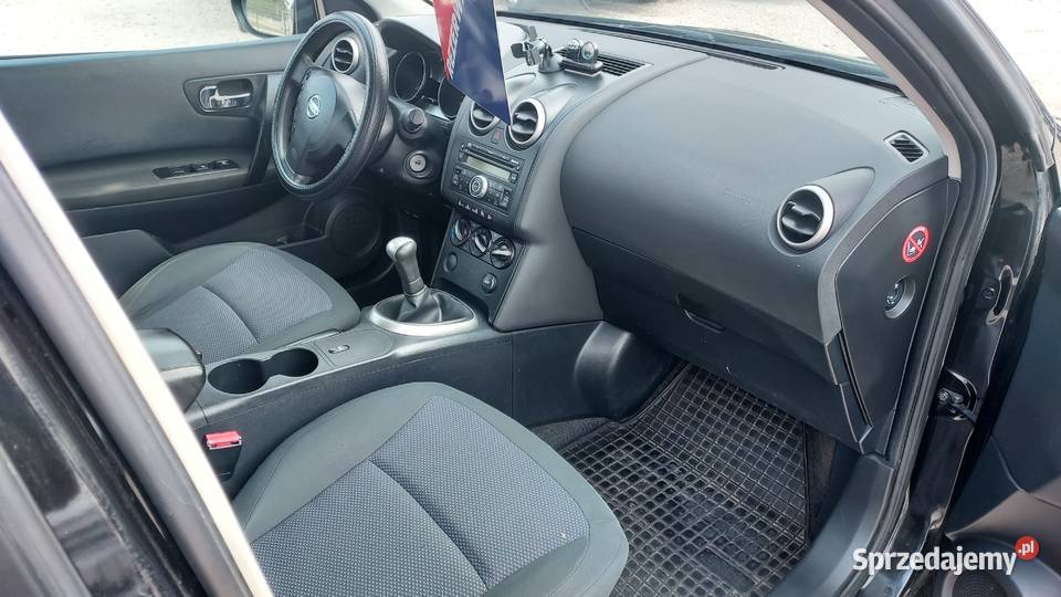 NISSAN QASHQI 16 benzyna 2009 bezwypadkowy Warszawa sprzedam