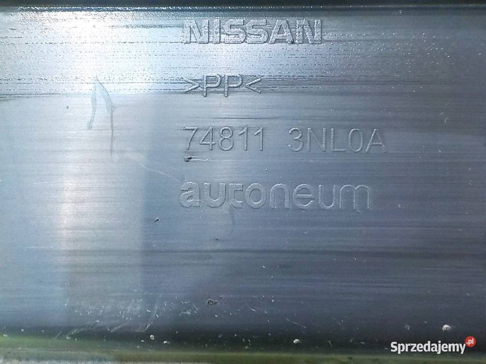 NISSAN LEAF I LIFT AUT 16r HB 5D oslona pod Silniki i osprzęt Suków