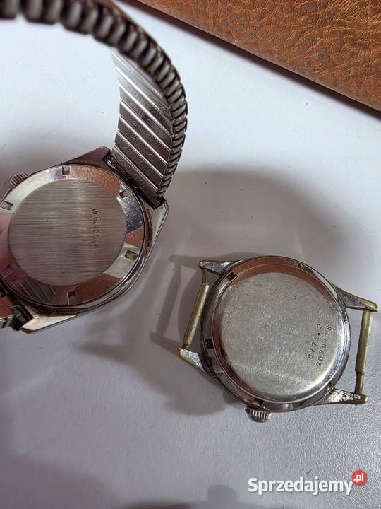 Zestaw 3 zegarków Certina vintage klasyka i styl wielkopolskie sprzedam