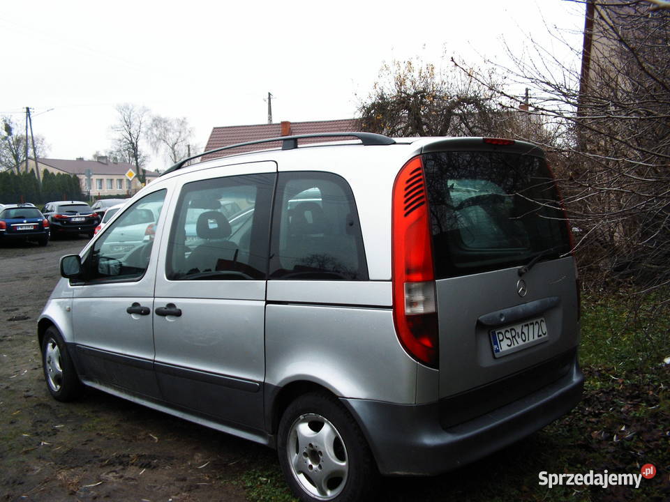 Mercedes Vaneo 16 etylina Gaz 2002 r radio Września