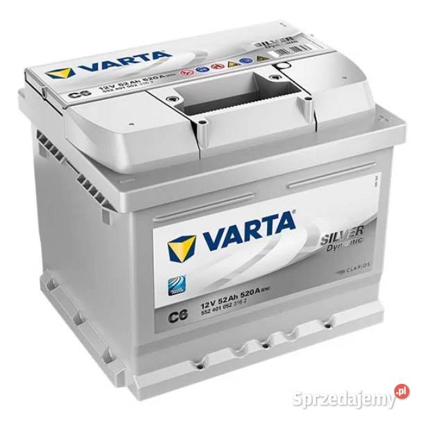 Akumulator VARTA Silver Dynamic C6 52Ah 520A EN Starogard Gdański