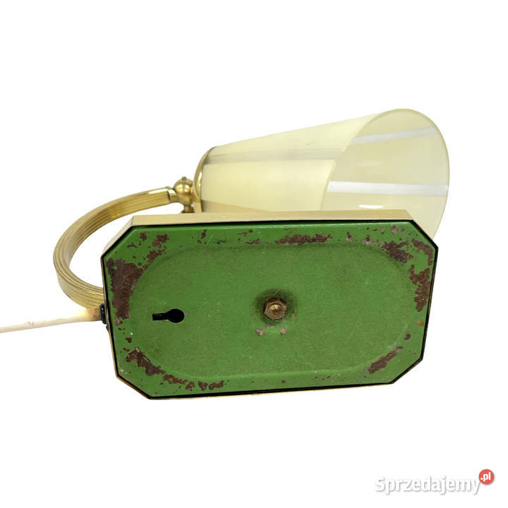 Lampa biurkowa Art Dco Modernist Niemcy lata 50 Warszawa