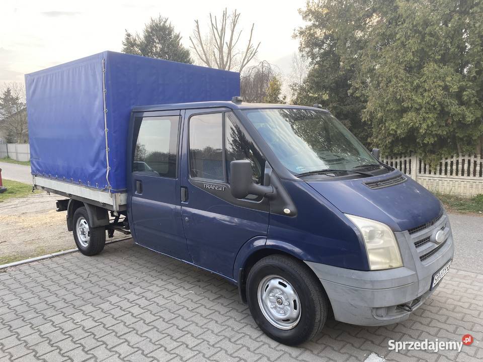 Ford Transit Doka Skrzynia Plandeka Polska Nowa Wieś