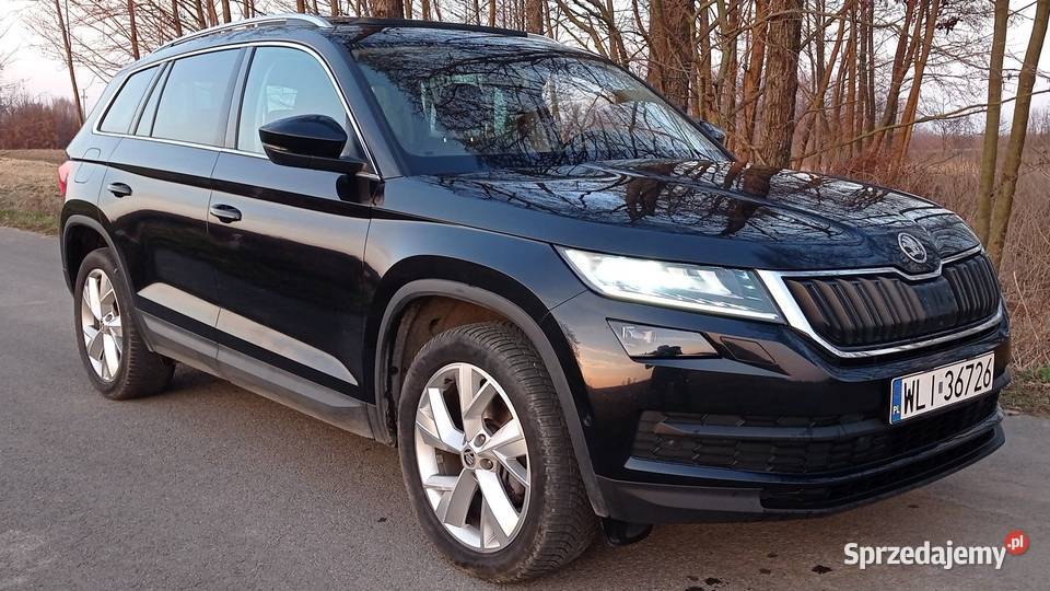 Skoda Kodiaq Panorama canton kamery 360 nieuszkodzony