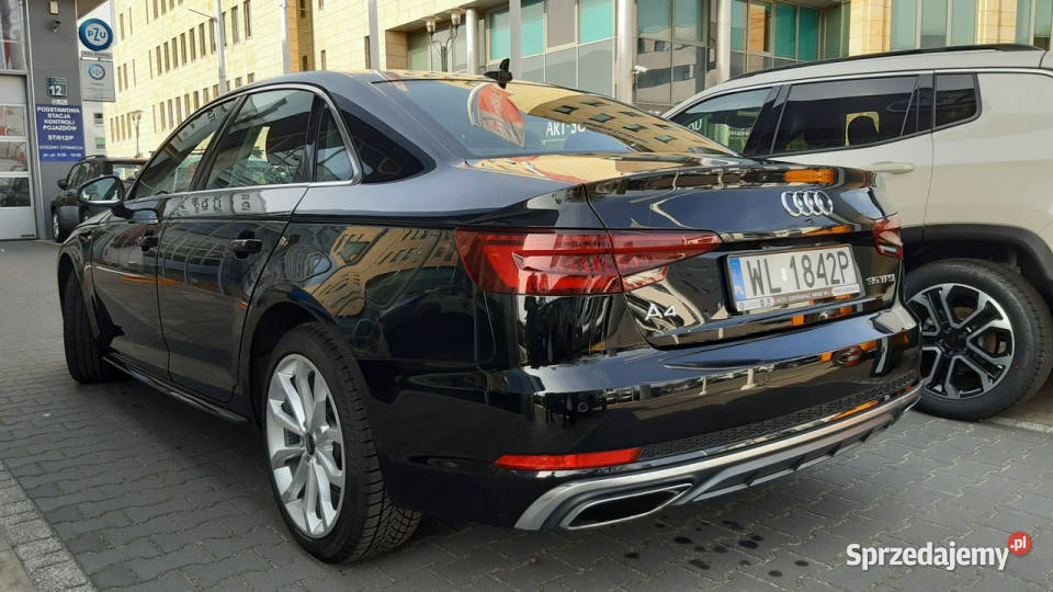 Audi A4 samochód krajowy faktura VAT B9 2015 Tychy